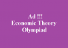 Economic theory OLYMPIAD