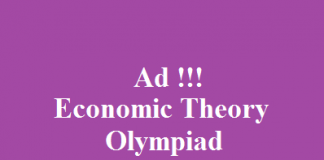Economic theory OLYMPIAD