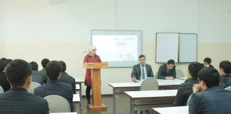 Conducting a circle “Bochu Khiroch” in the Department of Taxes and Taxation, dedicated to the celebration of the National Flag of the Republic of Tajikistan