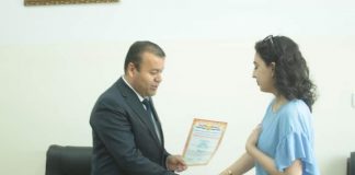 НАГРАЖДЕНИЕ АКТИВНЫХ СТУДЕНТОВ ФЭФ РУКОВОДСТВОМ ФАКУЛЬТЕТА НА СОВЕТЕ УЧЕНЫХ